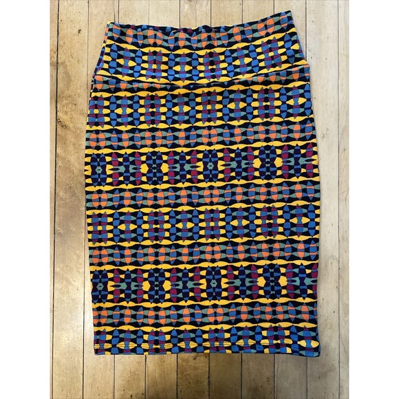 LuLaRoe Dresses & Skirts - LulaRoe Skirt Women’s Small Colorful Pencil Midi Great Shape